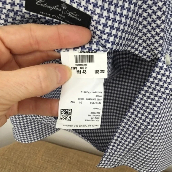 Boss Hugo Boss Men’s T-Swain Tailored Slim Fit Button Down L/S Shirt - Picture 9 of 9